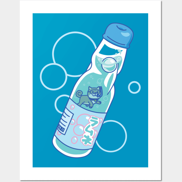 Shiba Ramune Wall Art by ThompsonTom Tees